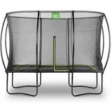 EXIT TOYS Silhouette rechteckig 214 x 305 cm inkl. Sicherheitsnetz schwarz