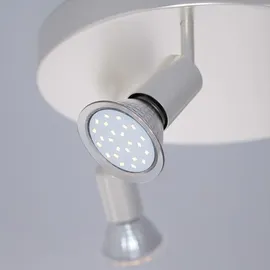 monzana 3-flammig rund silber