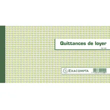 Exacompta Block Quittances de loyer A4 95 g/m2