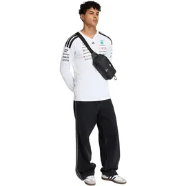 adidas Mercedes - AMG Petronas Formula 1 Team Driver Jersey Longsleeve, white 3XL