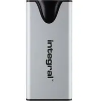 Integral 500gb Slimxpress Pro Portable SSD (500 GB), Externe SSD, Schwarz