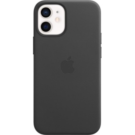 Apple iPhone 12 mini Leder Case mit MagSafe schwarz