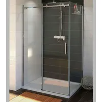 Gelco Dragon Rechteckige Duschkabine mit Türanschlag links 90 x 200 cm Silber