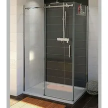 Gelco Dragon Rechteckige Duschkabine mit Türanschlag links 90 x 200 cm Silber