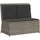 vidaXL Gartenbank 3394469 110 x 60 x 85 cm Grau