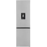Exquisit KGC265-70-NF-WS-040C Kühl-Gefrierkombination, 54 cm breit, 251 L, NoFrost, Wasserspender, Gefriertablett, inoxlook