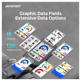 iGPSPORT BSC300T Fahrradcomputer - Black - One Size