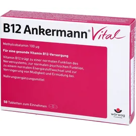 Wörwag Pharma B12 Ankermann Vital Tabletten 50 St.