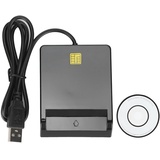 VBESTLIFE Chipkartenleser, USB2.0-SIM-Kartenleser, UnterstüTzt Digital Image Engine, ATM, IC, ID, CAC, SIM, Smartcard, Steuerkarte und Bankkarte FüR FüR