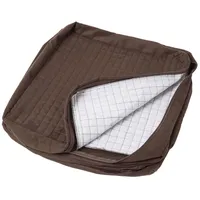 Homescapes Sitzkissen Bezug 150 x 50 x 10 cm Braun 1 St.