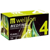 Med Trust GmbH Wellion Medfine plus Pen-Nadeln 4 mm