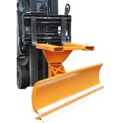 Bauer Südlohn Schneepflug SCH-P-V 240, lackiert, Gelborange