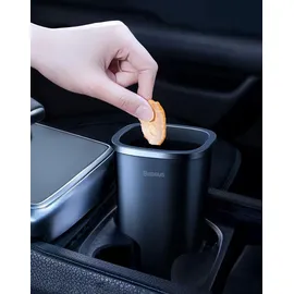 Baseus Mini Mülleimer 0,8 l Schwarz