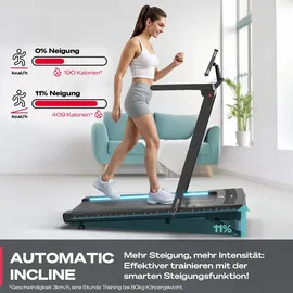 Sportstech sTread Fold Pro Schwarz