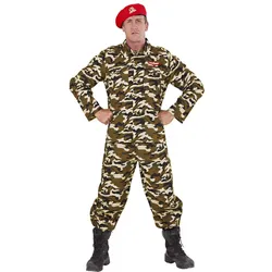 Militärisches Soldaten Herren Kostüm - M