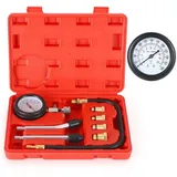 8-teiliges Zylinderdruck-diagnosegerät – Professionelles Kompressionsprüfgerät-set Für Benzin- Und Dieselpumpen