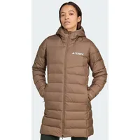 adidas Damen Terrex Multi Light Kapuzenparka 2.0, Earth Strata, XS