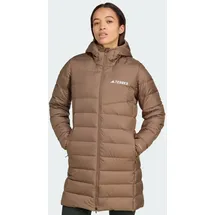 adidas Damen Terrex Multi Light Kapuzenparka 2.0, Earth Strata, XS