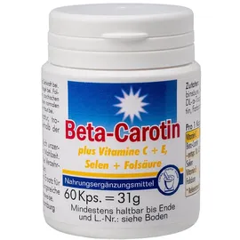 PHARMA PETER Beta Carotin KAPSELN+Vitamin C+E