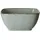 Geschirr Schale eckig Blau 14 cm