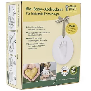 Grünspecht Naturprodukte Bio-Baby-Abdruckset, 1 Dose