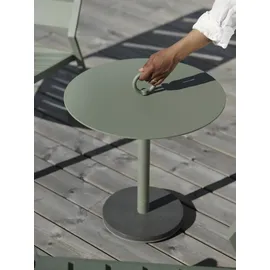 Brafab Niobe Beistelltisch Ø 50 x 48 cm Dusty green