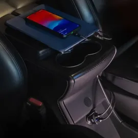 Green Cell 1x USB-C 24W Power Delivery 1x USB Quick Charge 3.0 (CAD33) - Schwarz