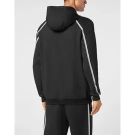 Plein Sport Sweatjacke Schwarz/Weiß 4XL