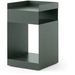 &Tradition - Rotate Beistelltisch SC73, 59 x 35 cm, Stahl, Hunter