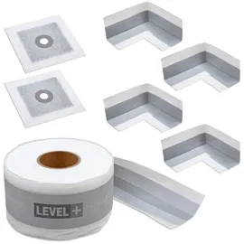 LEVEL+ Dichtungsband Bandset Dusche Balkon Dichtband Dichtbahn Duschelement SET EZ1