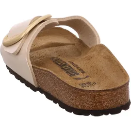 Birkenstock Madrid Big Buckle Birko-Flor schmal graceful pearl white 37