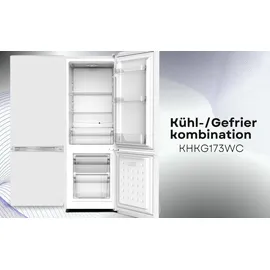 PKM KHKG173WC Kühl-Gefrierkombination (161 l, 1450 mm hoch, Weiß)
