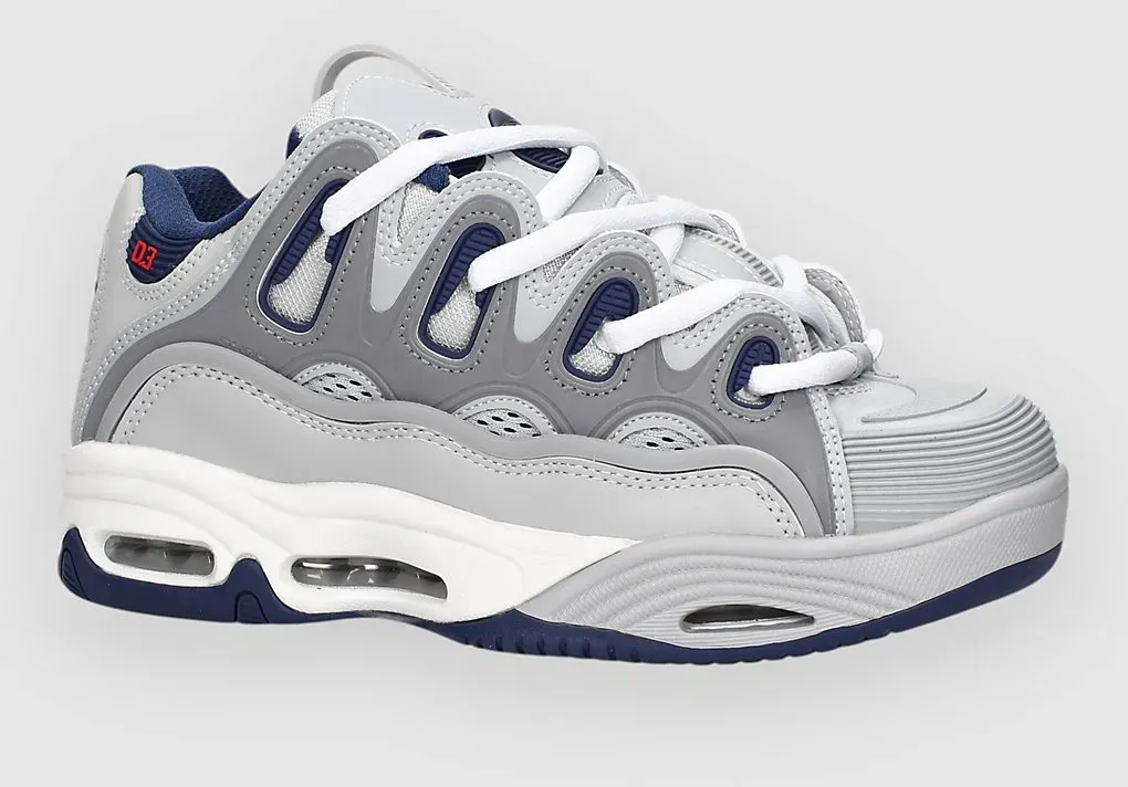 Osiris D3 2001 Skateschuhe grey / navy / white Gr. 10.0