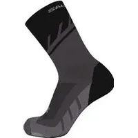 Salomon speedcross crew unisex socken schwarz grau - 42-44