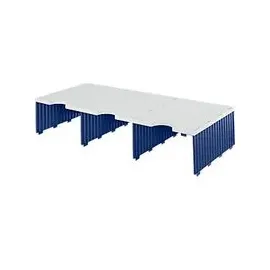 Styro Styrodoc Jumbo Trio Sortierstation Blau/Grau