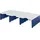 Styro Styrodoc Jumbo Trio Sortierstation Blau/Grau