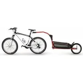 Peruzzo Trail Angel Tandem-Stange für Fahrrad rot, Einheitsgröße