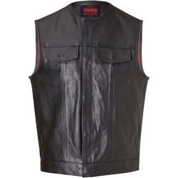 John Doe MC Outlaw, Weste - Schwarz - 3XL
