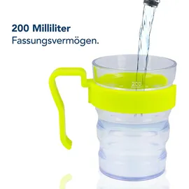 First Aid Only Schnabeltasse 0,2 l Transparent 4 St.