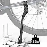 Aolawco Fahrradständer 24-29 Zoll, Höhenverstellbarer Cube Fahrradständer, rutschfest Mountainbike Seitenständer, Ständer Fahrrad Hinterbauständer für MTB, Citybike, E-Bike