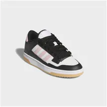 adidas Rapid Court Low Kinder Weiß/Schwarz/Pink 38
