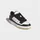 adidas Rapid Court Low Kinder Weiß/Schwarz/Pink 38