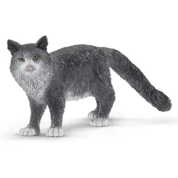 SCHLEICH 13893 Farm World Maine-Coon-Katze