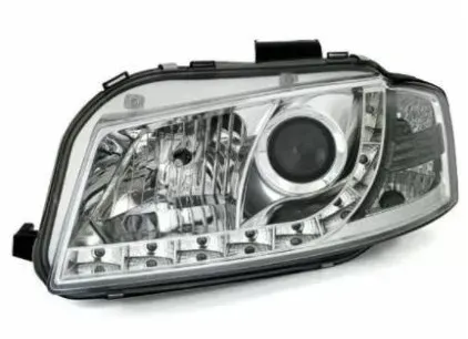 Kristall-Scheinwerfer DAYLINE AUDI A3 (2003–2008) – Chrom