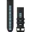 mm, Silikongummi), Uhrenarmband, Blau