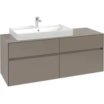 Villeroy & Boch Waschtischunterschrank 140 x 54,8 x 50 cm Eiche