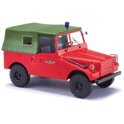 IFA P3 Freiwillige Feuerwehr Bj.  1962 rot Modell von Busch 1:87
