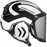 Pfanner Protos Integral Arborist Forsthelm G16 F39 alle 24 Farben Schutzhelm KWF - Schwarz-Weißreflex