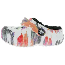 Crocs Classic Lined Tie-Dye Clog Mehrfarbig 22