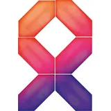 Müller-Licht Hexagon Magic Panel 6er Set mehrfarbig
